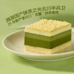 鲜京采 抹茶芝士蛋糕300g