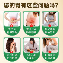 VICARING 猴头菇沙棘片反流烧心打嗝胀痛食欲不振肠胃养护胃酸胃胀胃痛1瓶