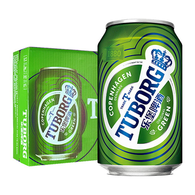 TUBORG 乐堡 啤酒 330ml*24听