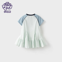 MY LITTLE PONY（小马宝莉）25年新女童宝宝可爱公主风中大童凉爽连衣裙裙子 薄荷绿 140