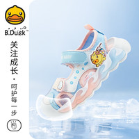 B.Duck/小黄鸭 软底 儿童凉鞋 29 码 适合脚长17.7-18.2cm 月白