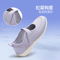 舒悦老人鞋中老年鞋软底防滑女春夏季轻便舒适 24161黑色(女) 39