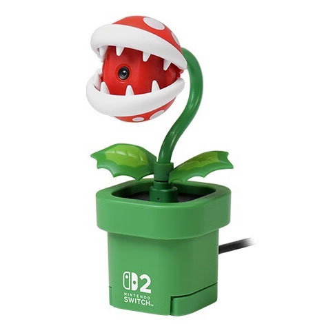 HORI 任天堂 Switch2 系列 吞食花摄像头 游戏周边配件