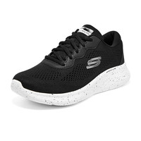 斯凯奇（Skechers）女鞋轻奇｜跑步鞋春夏透气舒适软底运动鞋 白色 149990-BKW 黑色/ 36.5