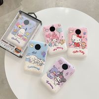 三丽鸥(SANRIO)迷你充电宝自带线手机快充移动电源卡通大容量毫安 草莓熊快充自带线 10000mAh