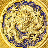小雕匠北京故宫藻井冰箱磁贴防撞可旋转博物馆文创西安沈阳南京旅游纪念品送同学