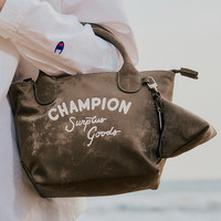 Champion25春季休闲斜挎包单肩包托特布丁包菜篮子手拎包