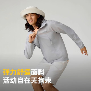 探路者速干功能外套软壳衣户外运动防泼水休闲夹克 山影灰 XXXL