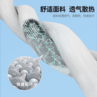 安踏(ANTA)运动头带吸汗发带男女同款 夏天透气止汗带头巾导汗带 黑底银标发带【吸汗升级】
