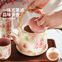 摩登主妇陶瓷茶具套装送新人结婚订婚新婚送闺蜜新娘家用杯子
