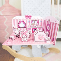 东北师范大学出版社 天才豆 美乐蒂 001 3D立体拼图（适用年龄3-6岁）