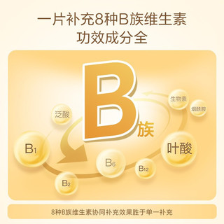 养生堂 YOSEIDO维生素b族复合维生素vb片b1b2b6b12叶酸店搭vc 【装】高含量VB150片