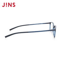 睛姿（JINS）老花镜成品200度轻便时尚佩戴舒适镜片防蓝光FRD18A048 58海军蓝