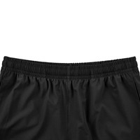斯凯奇（Skechers）春夏时尚百搭休闲运动梭织短裤男子轻薄透气舒适P223M121 碳黑/0018 S