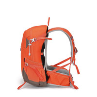 艾王户外登山包轻量化30升大容量背负系统双肩包耐磨防泼旅行背包 橙色30升（背负系统+送防雨罩）