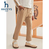哈吉斯 童装 简约舒适百搭款长裤 暖卡其 145
