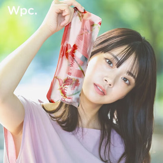 Wpc.雨伞女本华道家花漾联名高颜值透明印花小巧便携三折折叠伞 折叠透明伞-米白 PLV001-015-002