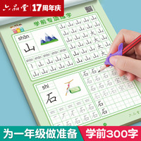 六品堂 幼小衔接练字帖字帖幼儿园练字本幼小衔接教材全套每日一练汉字点阵描红本儿童字帖
