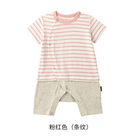 千趣会 SENSHUKAI童装婴儿衣服连体衣夏季宝宝包屁哈衣短袖纯棉婴童蛙式爬服