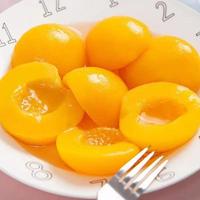 憨豆熊黄桃罐头425g*5罐特产即食新鲜糖水水果罐头休闲零食甜品