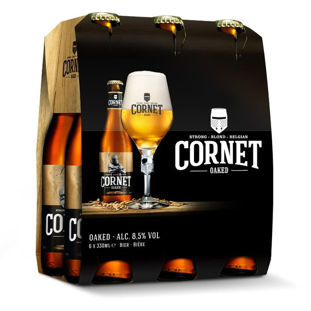 斯温克尔 Royal Swinkels SWINKELS FAMILY BREWERSCORNET比利时原装进口 橡树风味精酿啤酒 330ml*6瓶 Cornet橡木6瓶装