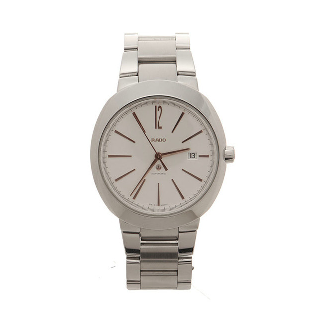 RADO 雷达 创始型 男士自动机械腕表 992306090018 银色