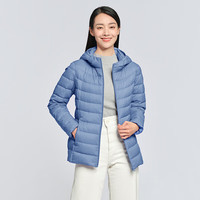 坦博尔羽绒服女短款连帽轻薄舒适女士保暖外套