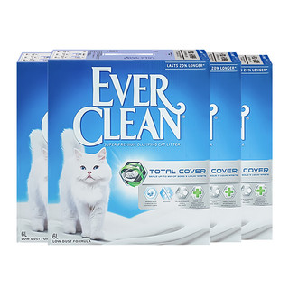  EVER CLEAN/铂钻 低尘 猫砂  5.4kg*4盒