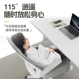  依恋达 人体工学 电脑椅  转椅 灰色