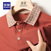 ROMON/罗蒙 纯色百搭 男士POLO衫
