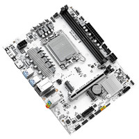 精粤 B760M HD/W主板DDR4 &内存台式电脑主板