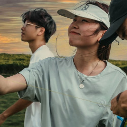 QINKUNG 轻功 女款运动T恤
