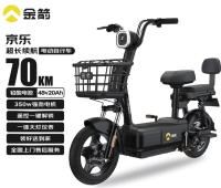 以旧换新：金箭 新国标电动车京乐48V20Ah续航70公里铅酸电池电瓶车代步助力长续航彩醇黒 彩醇黒-续航60~70公里