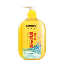 可其氏 KOOGIS 伯萃莱硫磺沐浴露清洁抑菌温和滋润液洗护舒缓肌肤男女士400ml