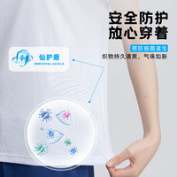 YONEX尤尼克斯女款羽球网球运动休闲T恤透气柔软吸汗短袖 20858YX 墨水蓝