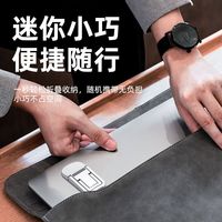 笔记本电脑隐形支架增高散热适用联想拯救者锌铝合金迷你便携折叠