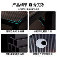 心有良家电脑桌办公桌转角组合家用学习桌转角L型桌子A029 160*100cm