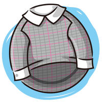 宝眷 UNPET 宠物亲子装狗狗 娃娃领条纹格子长袖衬衫 棉质日系服饰