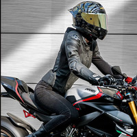 摩雷士R50S 摩托车头盔男女全盔赛跑街车机车通用 安德森猫 2XL