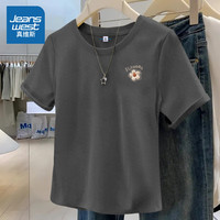 JEANSWEST/真维斯 宽松 女士T恤