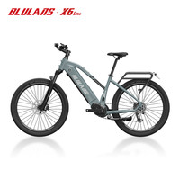 布鲁莱斯 blulans X6lite 电助力山地车 锂电变速越野自行车