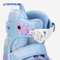 迪卡侬儿童可调节舒适易学轮滑鞋游园兔体育课必备 4857626 35 ~38