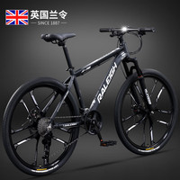 RALEIGH兰令山地自行车成人男女变速青少年中小车越野户外骑行赛单车 【高碳钢】R780-十刀轮-曜石黑 27.5寸轮组 （适合170-190cm） 21速入门版