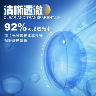 海昌 HYDRON日抛30片近视隐形眼镜盒装小直径带度数透明片10