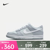 NIKE 耐克 Dunk Low 运动板鞋 DH9765-001 白金色/白色/狼灰