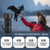 适马 70-200mm F2.8 DG DN OS｜Sports 全画幅恒定大光圈变焦 官方标配 索尼E卡口