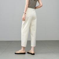 【高腰牛仔香蕉裤女】宽松百搭显瘦九分直筒牛仔裤女裤2025夏款