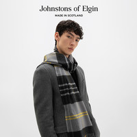 Johnstons of Elgin 男女美利奴羊毛围巾 WD001797 180cm