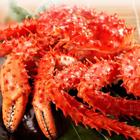 海唤 智利熟冻帝王蟹大螃蟹 蟹类 礼盒装 海鲜礼盒礼包 佳品 1.2-1.4斤 1只 单人款 红运礼盒