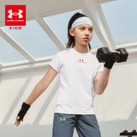 安德玛(Under Armour)儿童短袖T恤女童短袖夏季短T运动百搭休闲上衣252220135